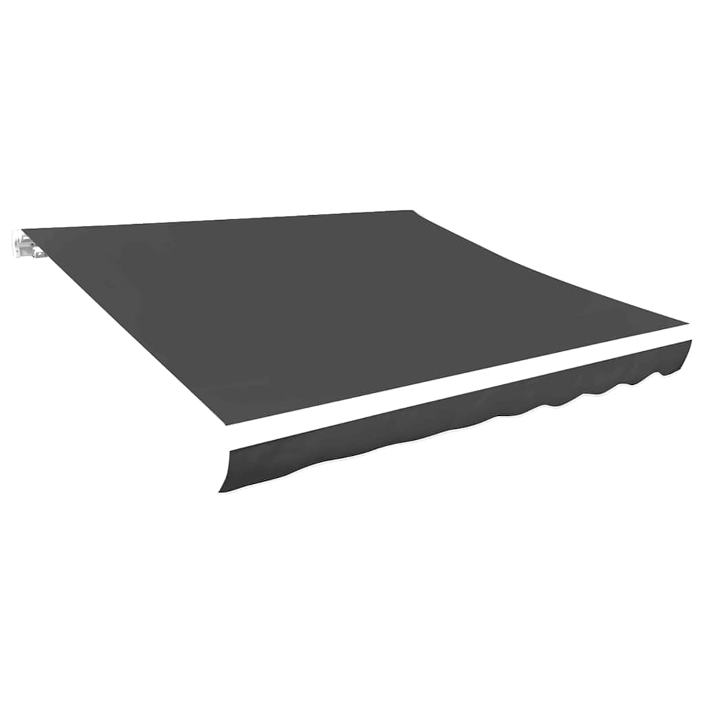 vidaXL Awning Replacement Fabric Grey 300x250 cm Polyester 2