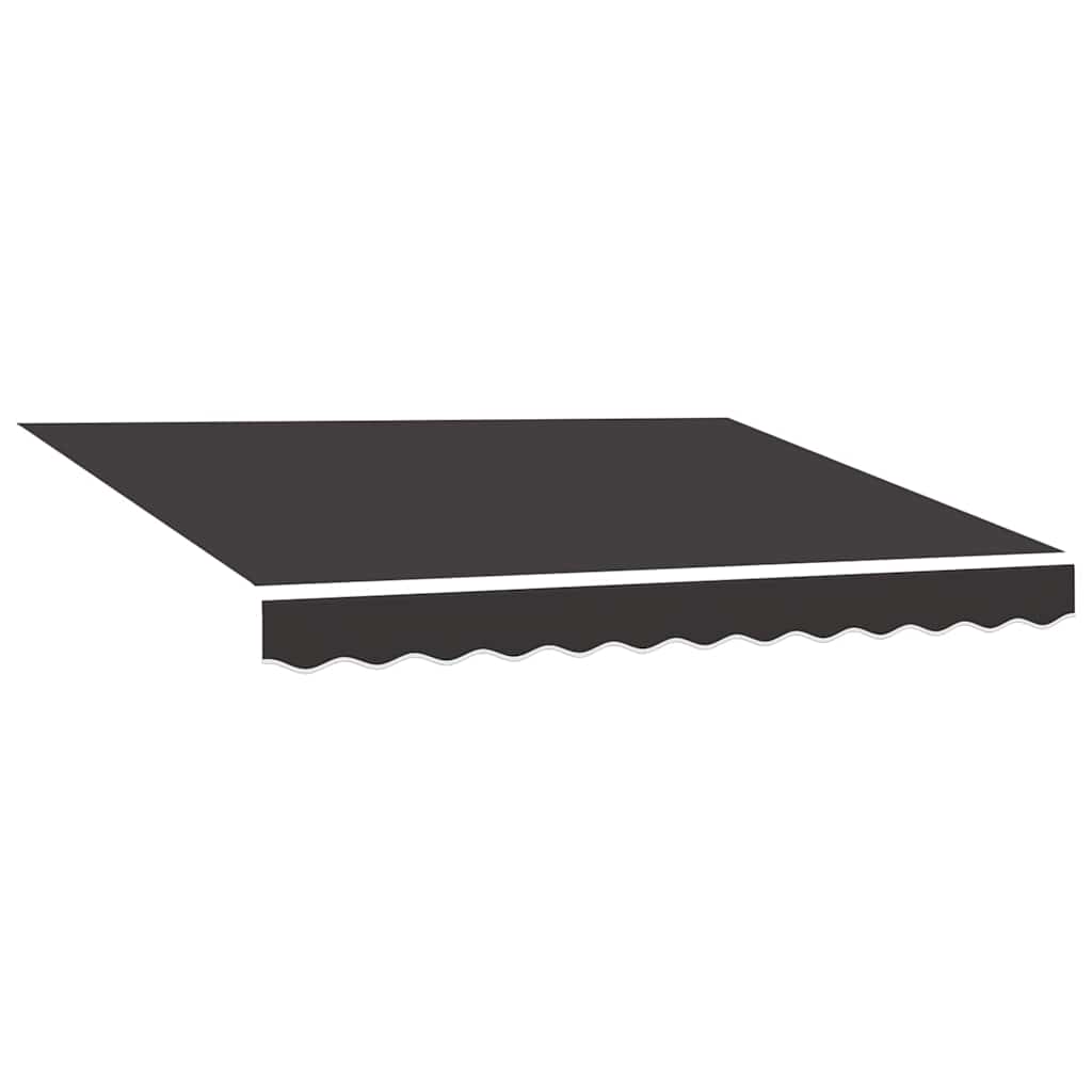 vidaXL Awning Replacement Fabric Grey 350x250 cm Polyester 2