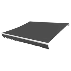 vidaXL Awning Replacement Fabric Grey 350x250 cm Polyester 3