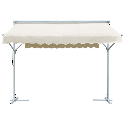 Free Standing Awning 3x3 m Cream