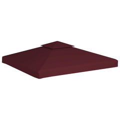 vidaXL Gazebo Top Cover | Bordeaux | Polyester with PVC coating | 3x3 metres 2