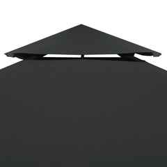 vidaXL Gazebo Top Cover | Anthracite | Polyester with PVC coating | 4x3 meters 3