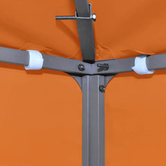 vidaXL Gazebo Top Cover | Orange | Polyester with PVC coating | 3x3 metres 4