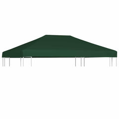 vidaXL Gazebo Top Cover 310 g/m² 4x3 m Green 1