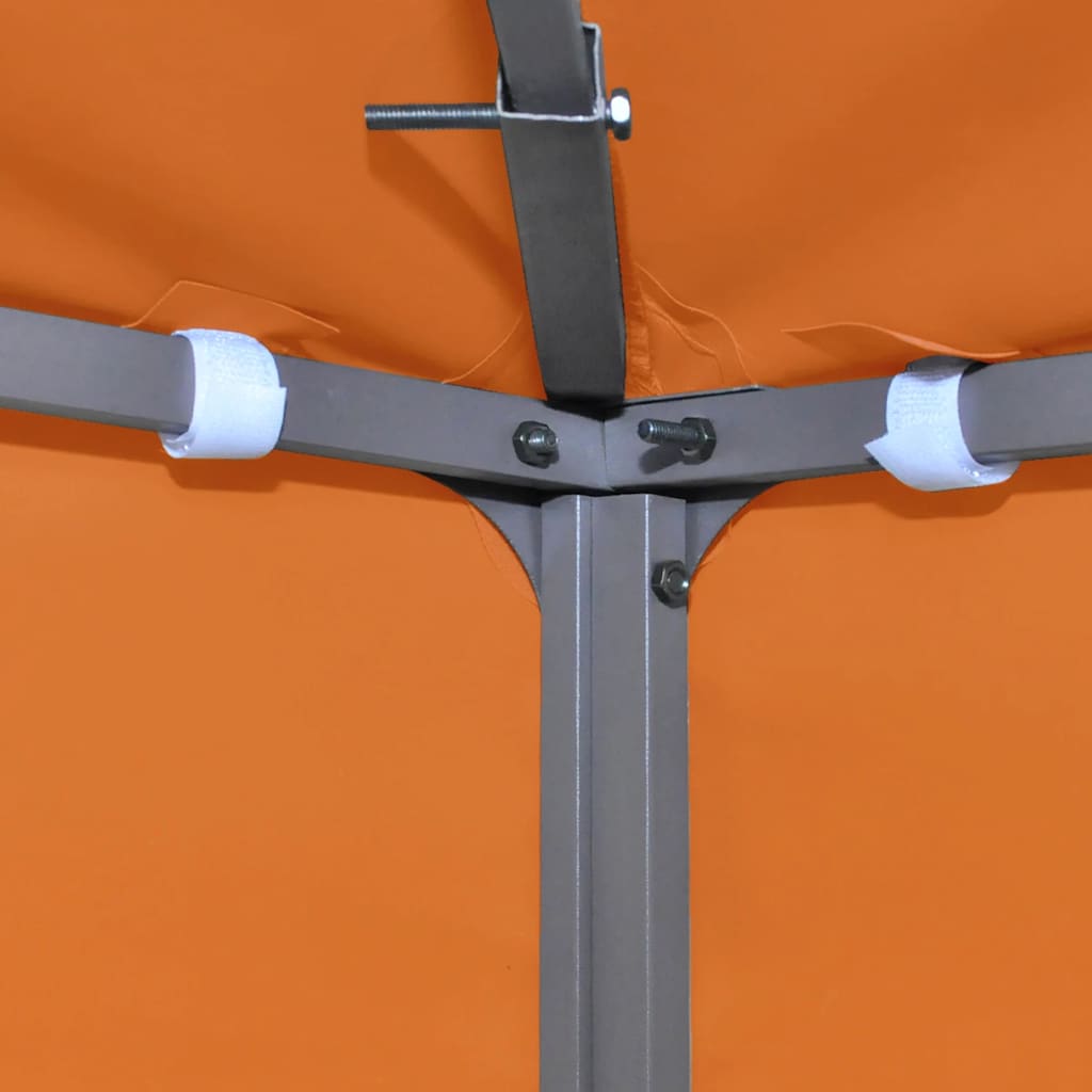 vidaXL Gazebo Top Cover | Orange | Polyester with PVC coating | 4x3 meters 4