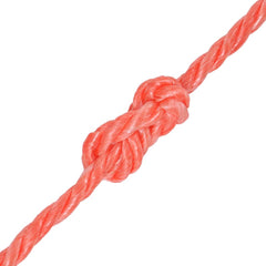 vidaXL Twisted Rope Polypropylene 10 mm 250 m Orange 2