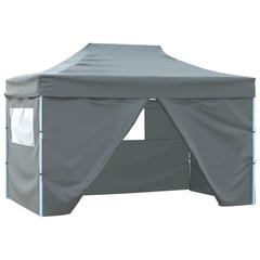vidaXL Partytent | Anthracite | Oxford Fabric | 3x4.5m | Foldable | Party Tent 1