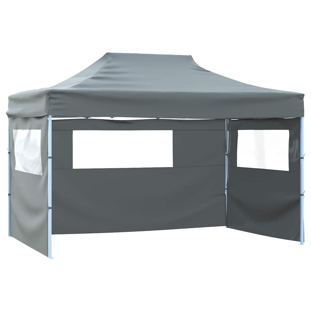 vidaXL Partytent | Anthracite | Oxford Fabric | 3x4.5m | Foldable | Party Tent 3