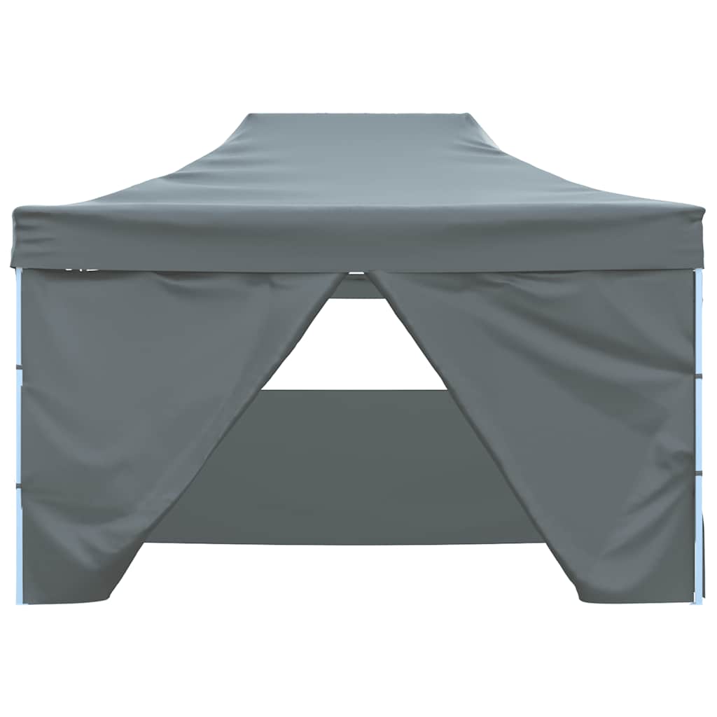vidaXL Partytent | Anthracite | Oxford Fabric | 3x4.5m | Foldable | Party Tent 4