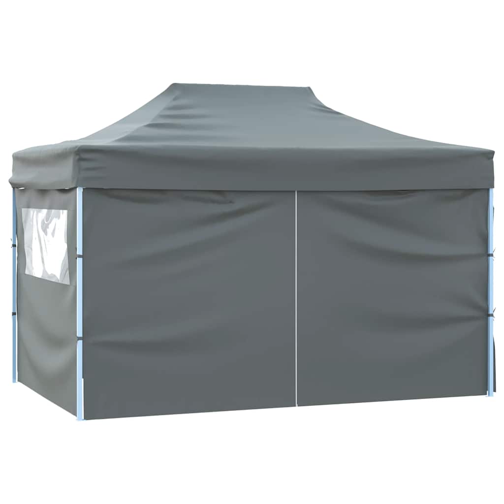 vidaXL Partytent | Anthracite | Oxford Fabric | 3x4.5m | Foldable | Party Tent 5