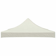 vidaXL Party Tent Roof 3x3 m Cream 2