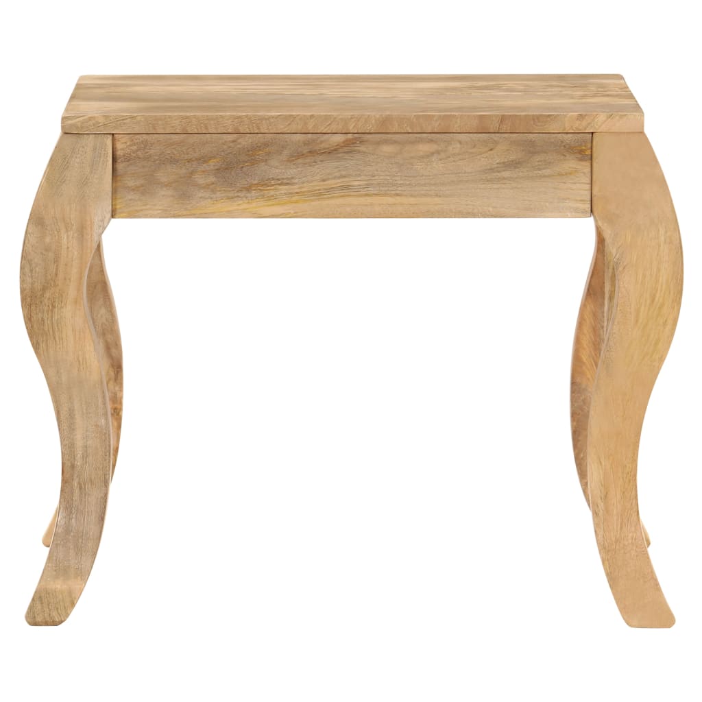 247112 vidaXL End Table 45x45x40 cm Solid Mango Wood 2