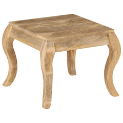 247112 vidaXL End Table 45x45x40 cm Solid Mango Wood 4