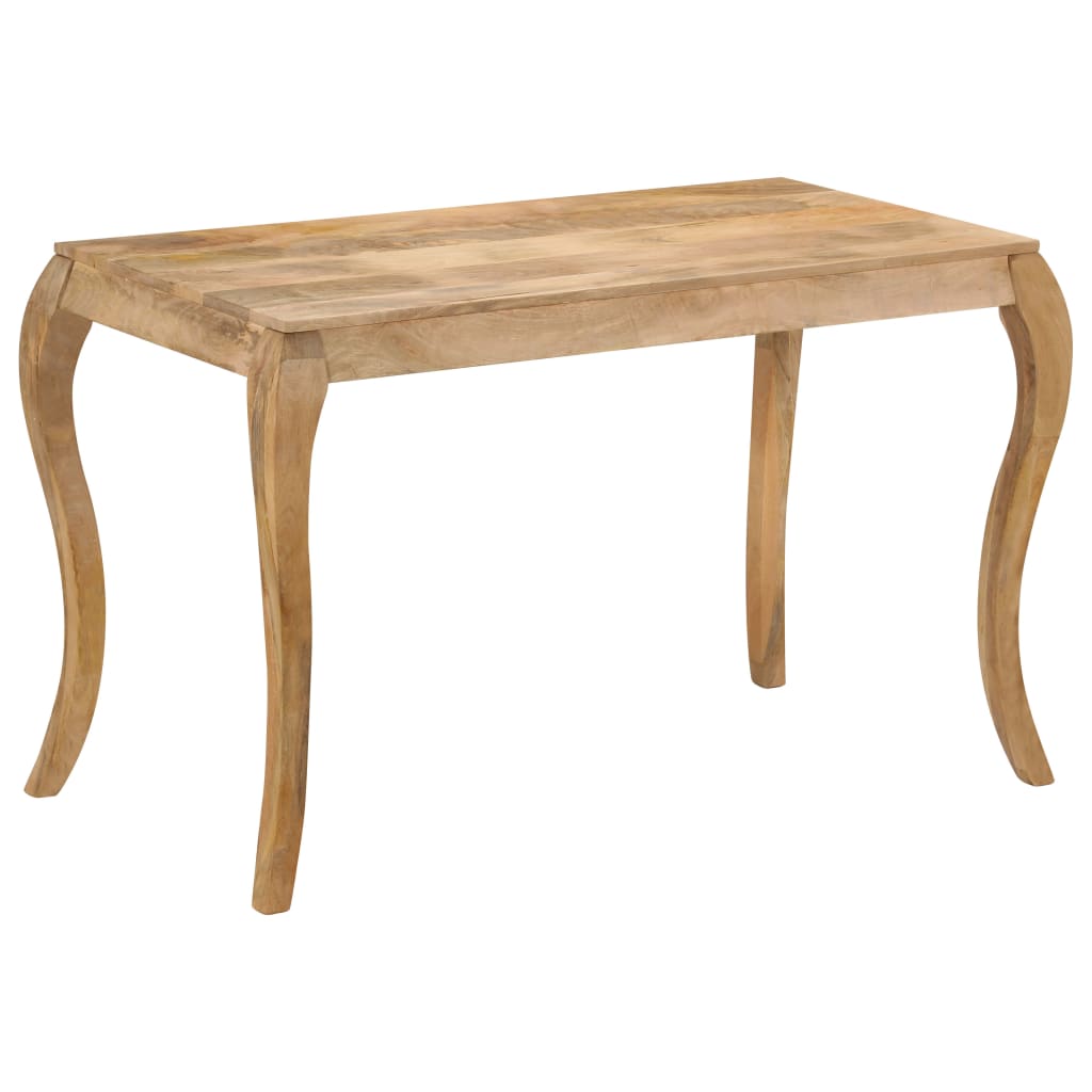 vidaXL Dining Table 118x60x76 cm Solid Mango Wood 1
