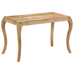 vidaXL Dining Table 118x60x76 cm Solid Mango Wood 1