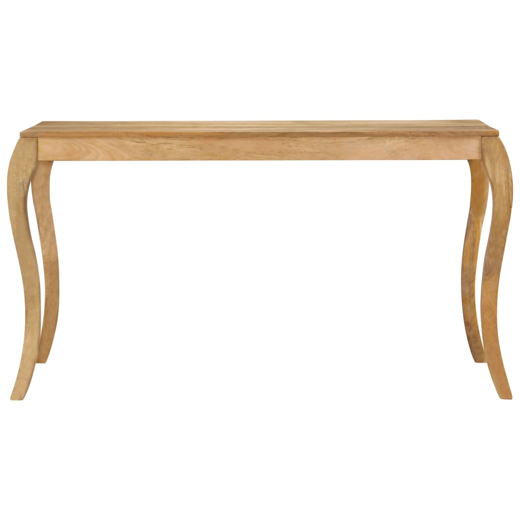 vidaXL Dining Table 135x75x76 cm Solid Mango Wood 2