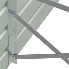 vidaXL Raised Bed | Grey | Galvanised Steel | 100x40x77 cm | Durable 6