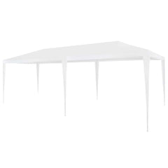 vidaXL Party Tent | White | Polyethylene and Steel | 3x6 m |  Folding 1