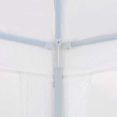 vidaXL Party Tent | White | Polyethylene and Steel | 3x6 m |  Folding 5
