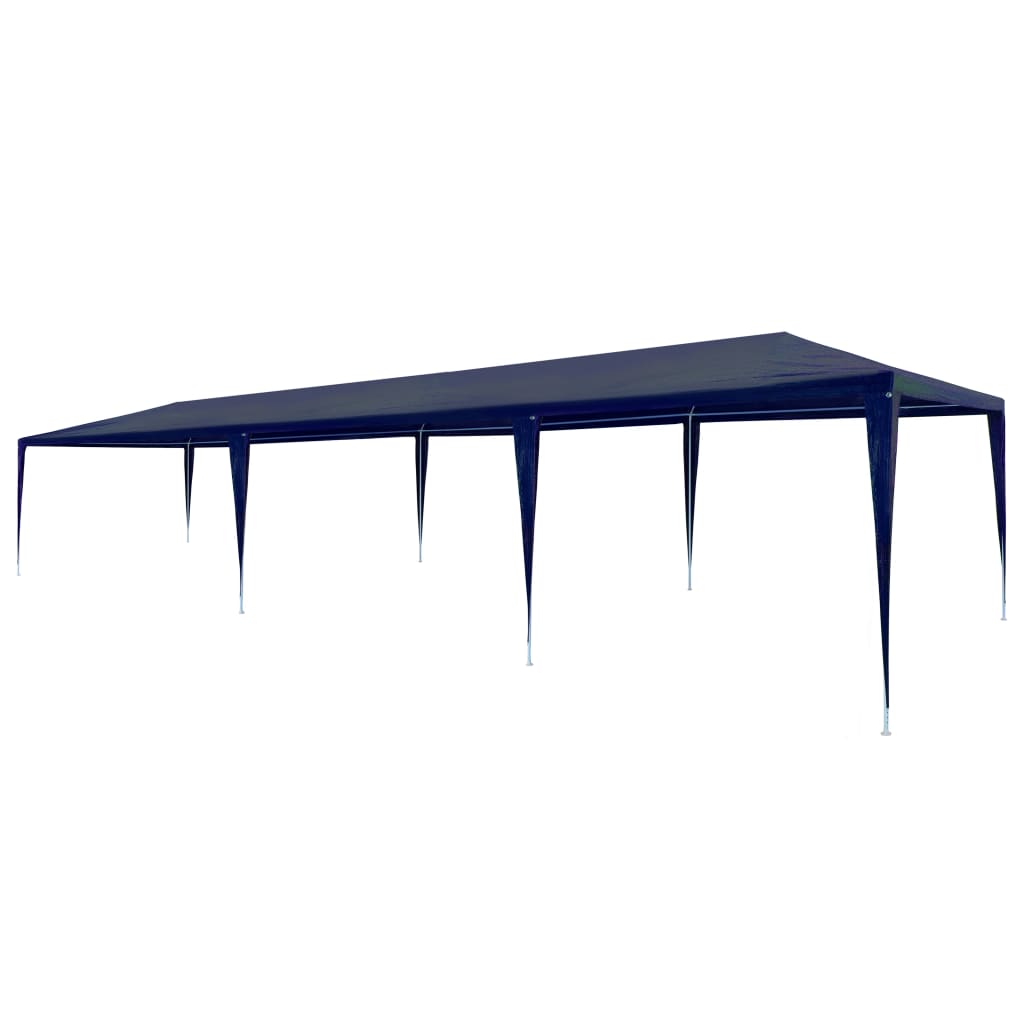 Party Tent PE 3 x 9 m Blue