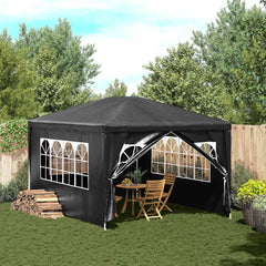 vidaXL Party Tent 3x4 m Anthracite 1