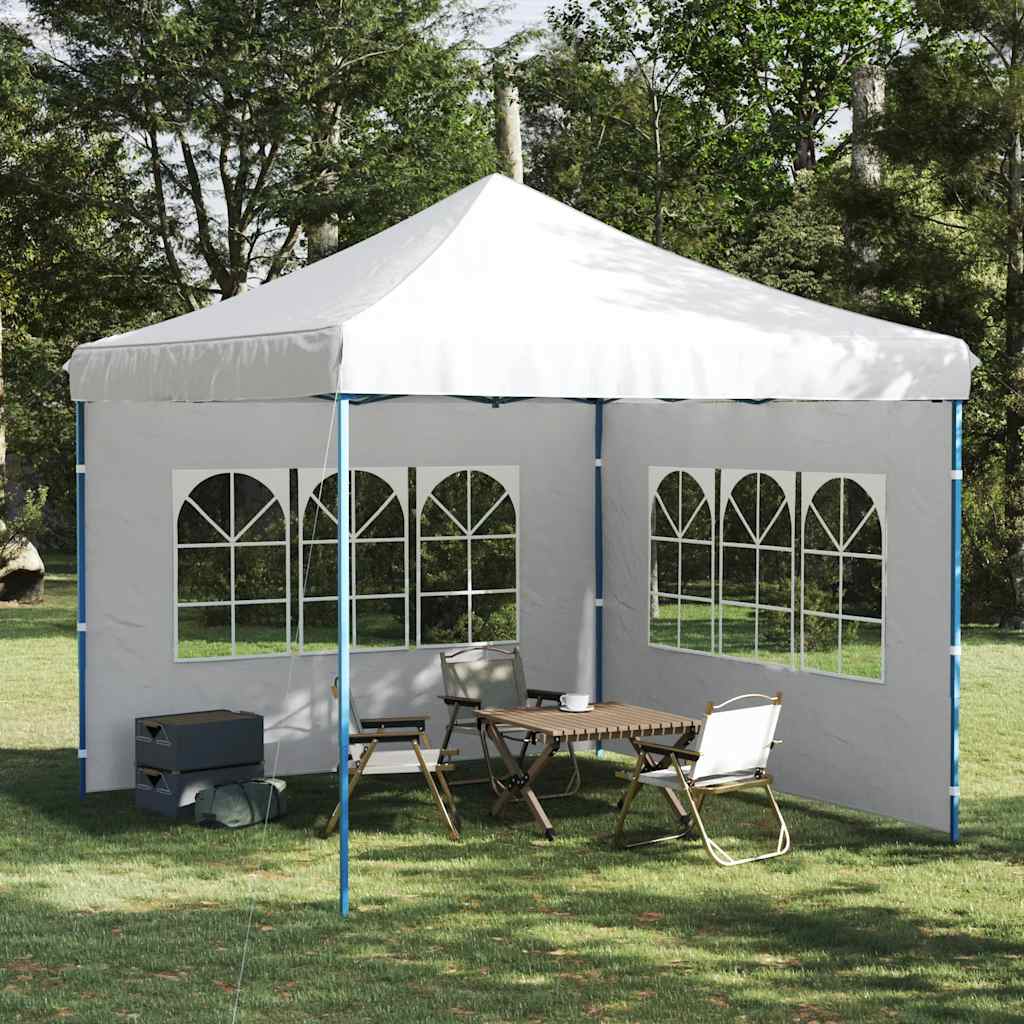 vidaXL Gazebos White PE and Steel 3