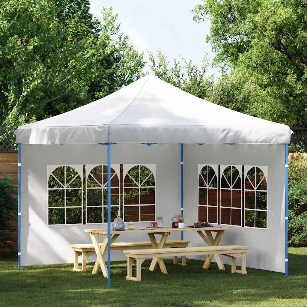vidaXL Gazebos White PE and Steel 1