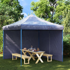 vidaXL Gazebos Blue PE and Steel 1