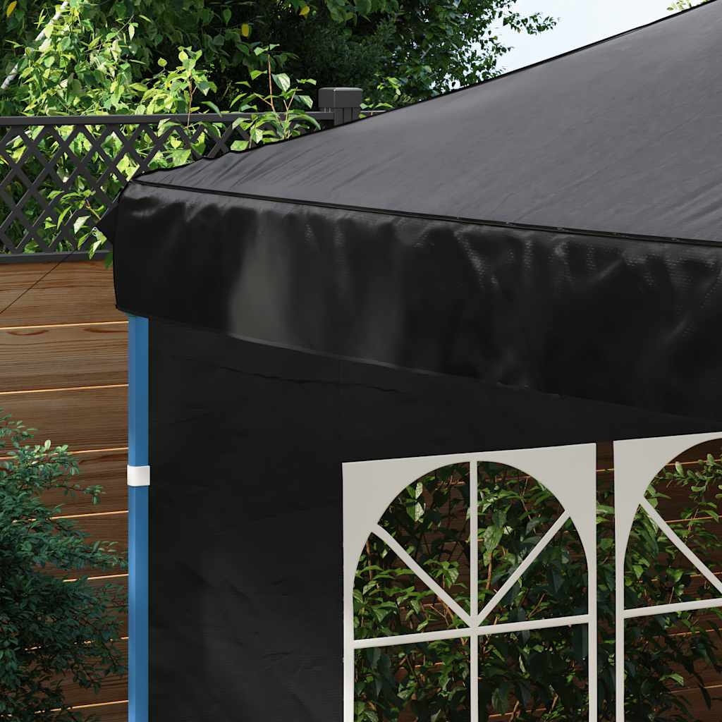 vidaXL Gazebos Anthracite PE and Steel 4