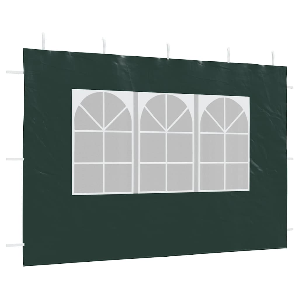 vidaXL Gazebos Green PE and Steel 6