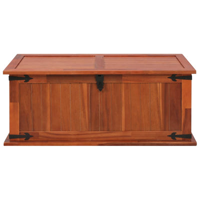 Storage Chest 90x45x40 cm Solid Acacia Wood