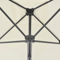vidaXL Garden Parasol | Sand | Polyester | 250x250 cm | Rotatable 3