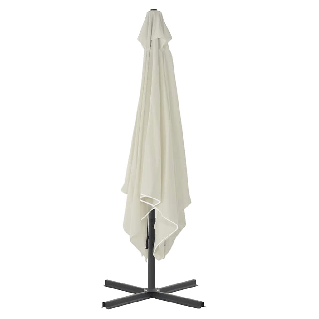 vidaXL Garden Parasol | Sand | Polyester | 250x250 cm | Rotatable 4
