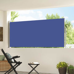 Retractable Side Awning Blue, image 3