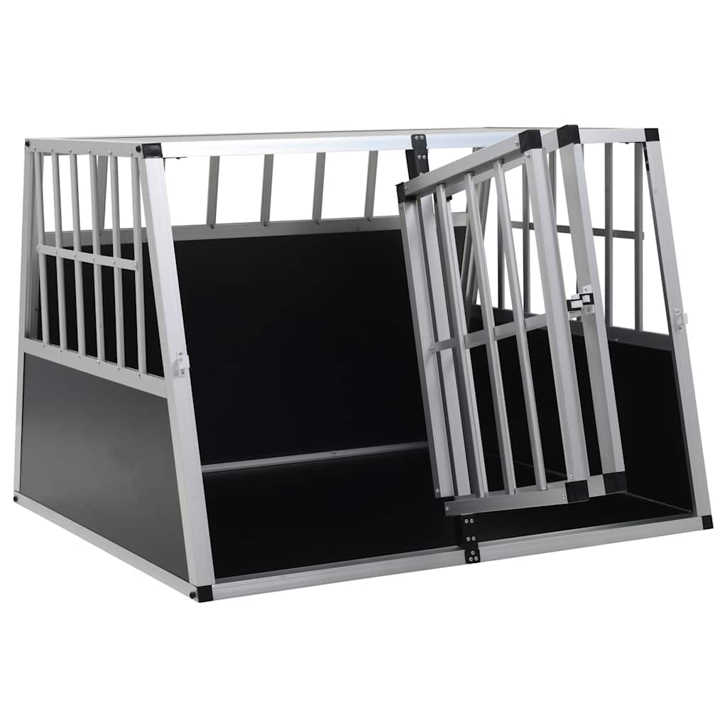 Dog Cage with Double Door 94 cm 69 cm 88 cm