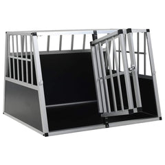 Dog Cage with Double Door 94 cm 69 cm 88 cm
