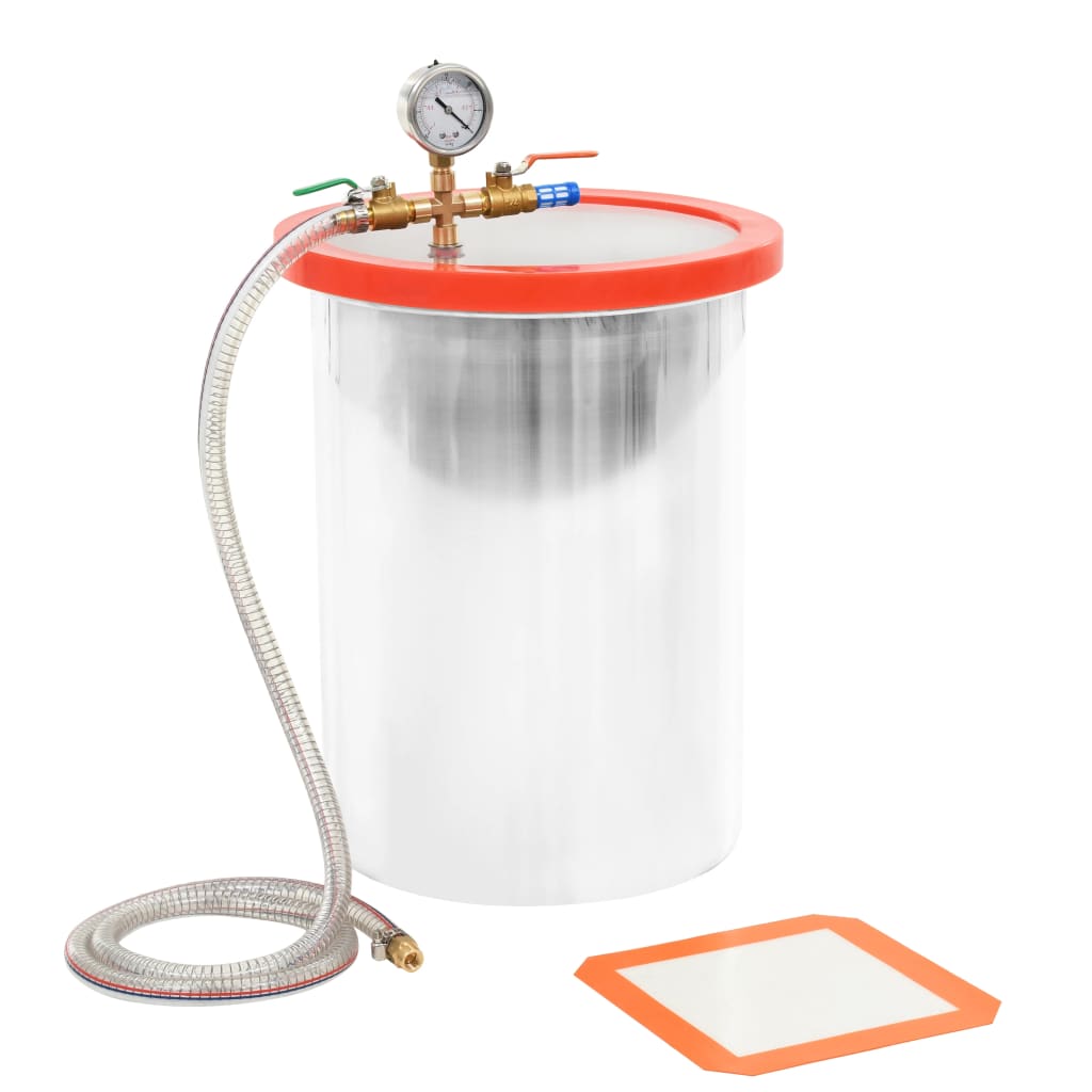 Vacuum Chamber Stainless Steel 3,7 L 22.7 l