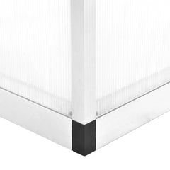 Greenhouse Aluminium 15,6 m³ 302 cm