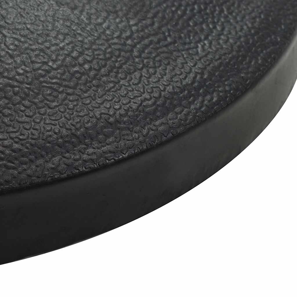 vidaXL Parasol Base | Black | Polyresin | 10 kg | Decorative Inlays 4