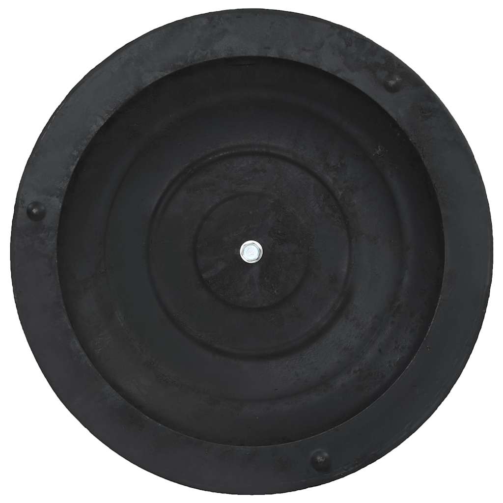 vidaXL Parasol Base | Black | Polyresin | 10 kg | Decorative Inlays 5
