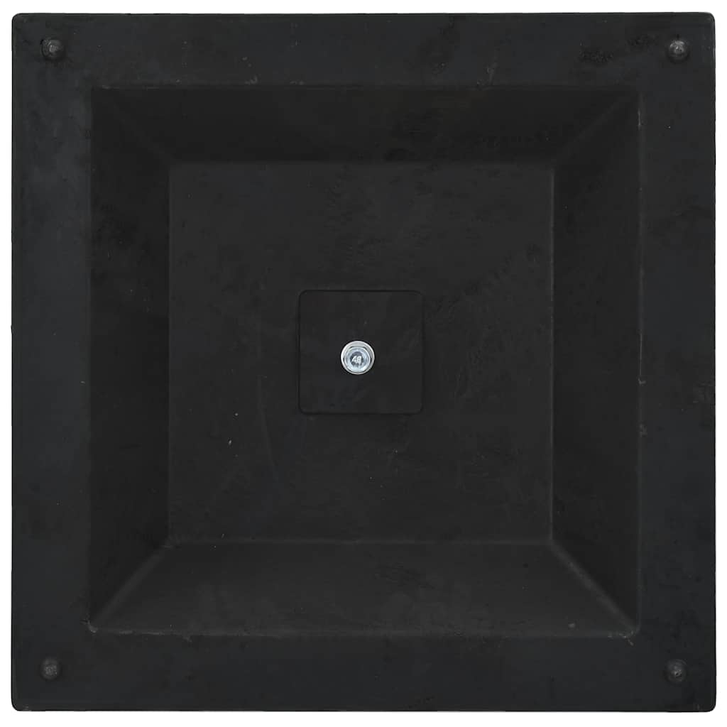 vidaXL Parasol Base | Bronze | Polyresin | 12 kg | Decorative Inlays 5