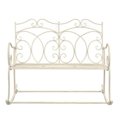 Garden Bench 104 cm Iron Antique