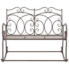Garden Bench 104 cm Iron Antique
