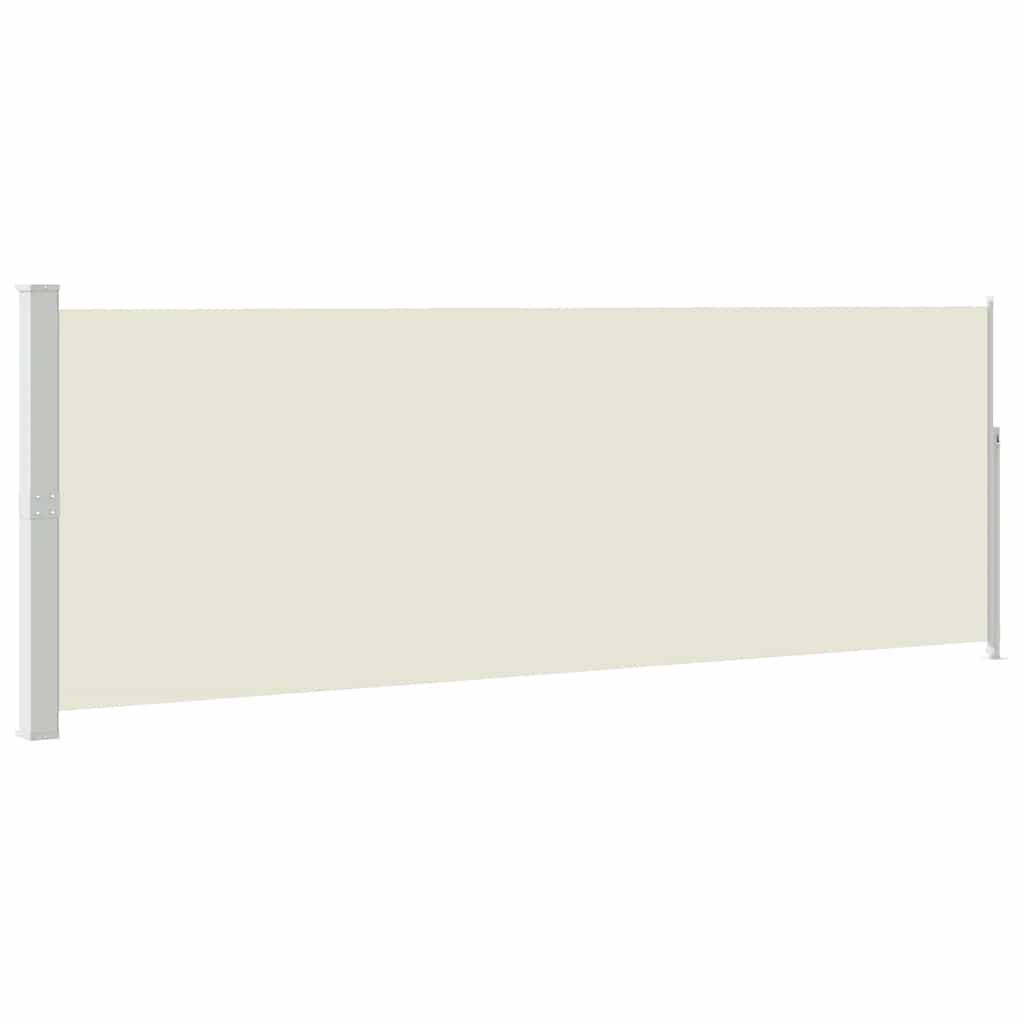 vidaXL Retractable Side Awning 160 x 514 cm Cream 2