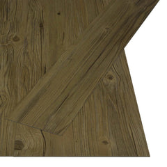 Self-adhesive Flooring Plank 4.46 m² 32 pcs PVC Brown