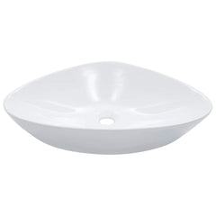 Wash Basin 58,5x39x14 cm Ceramic White