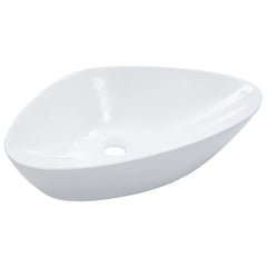 Wash Basin 58,5x39x14 cm Ceramic White