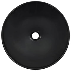 Wash Basin 41x12,5 cm Ceramic Black