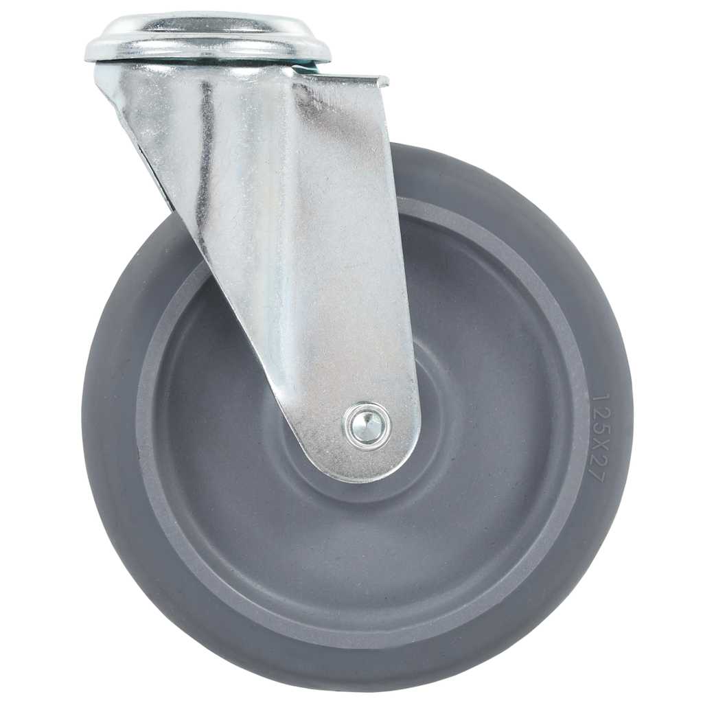 Bolt Hole Swivel Casters 125 mm 4