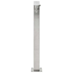 45453 vidaXL Garden Water Column Stainless Steel Square 95 cm 2